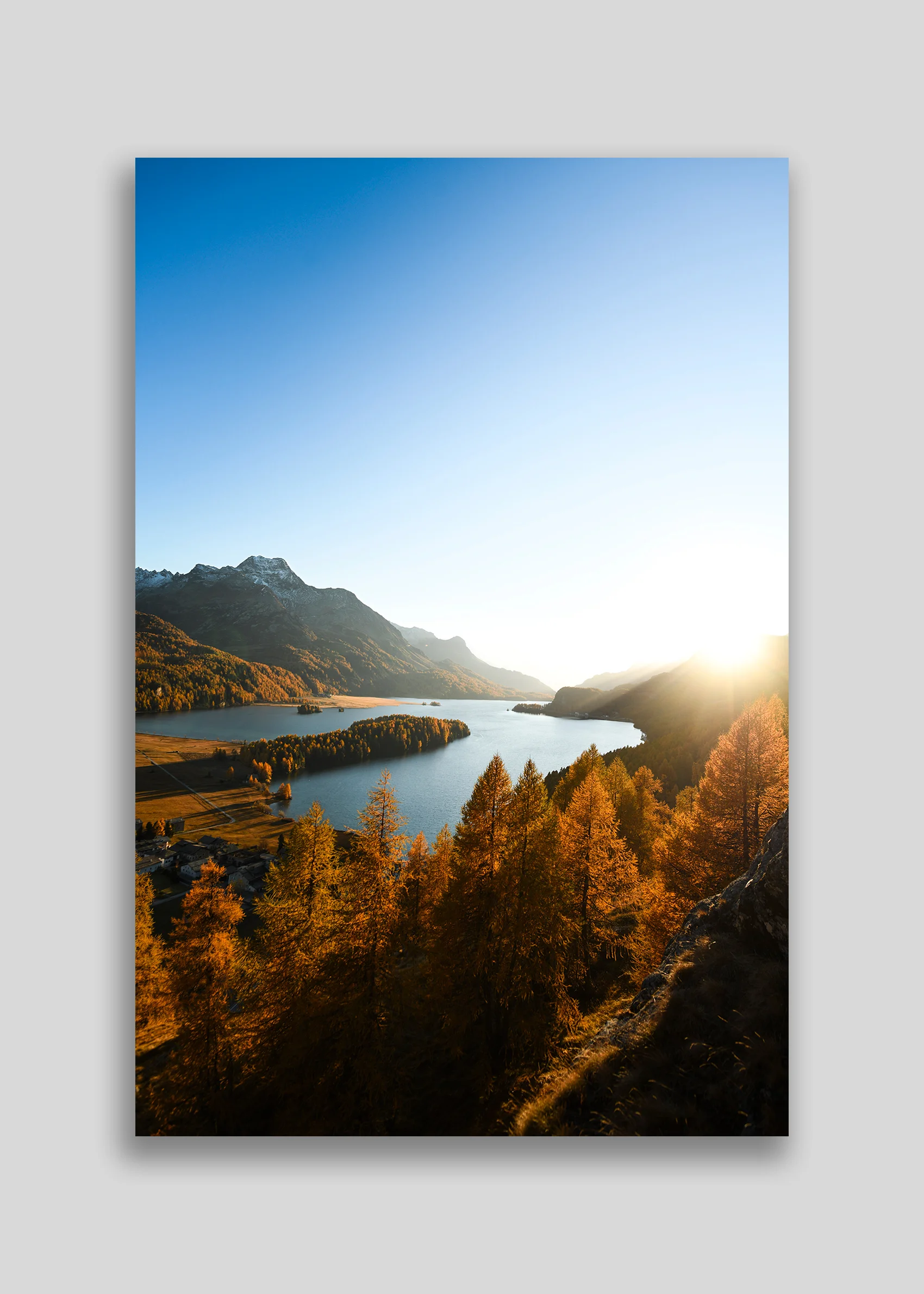1798 - Lac de Sils - ALU DIBOND