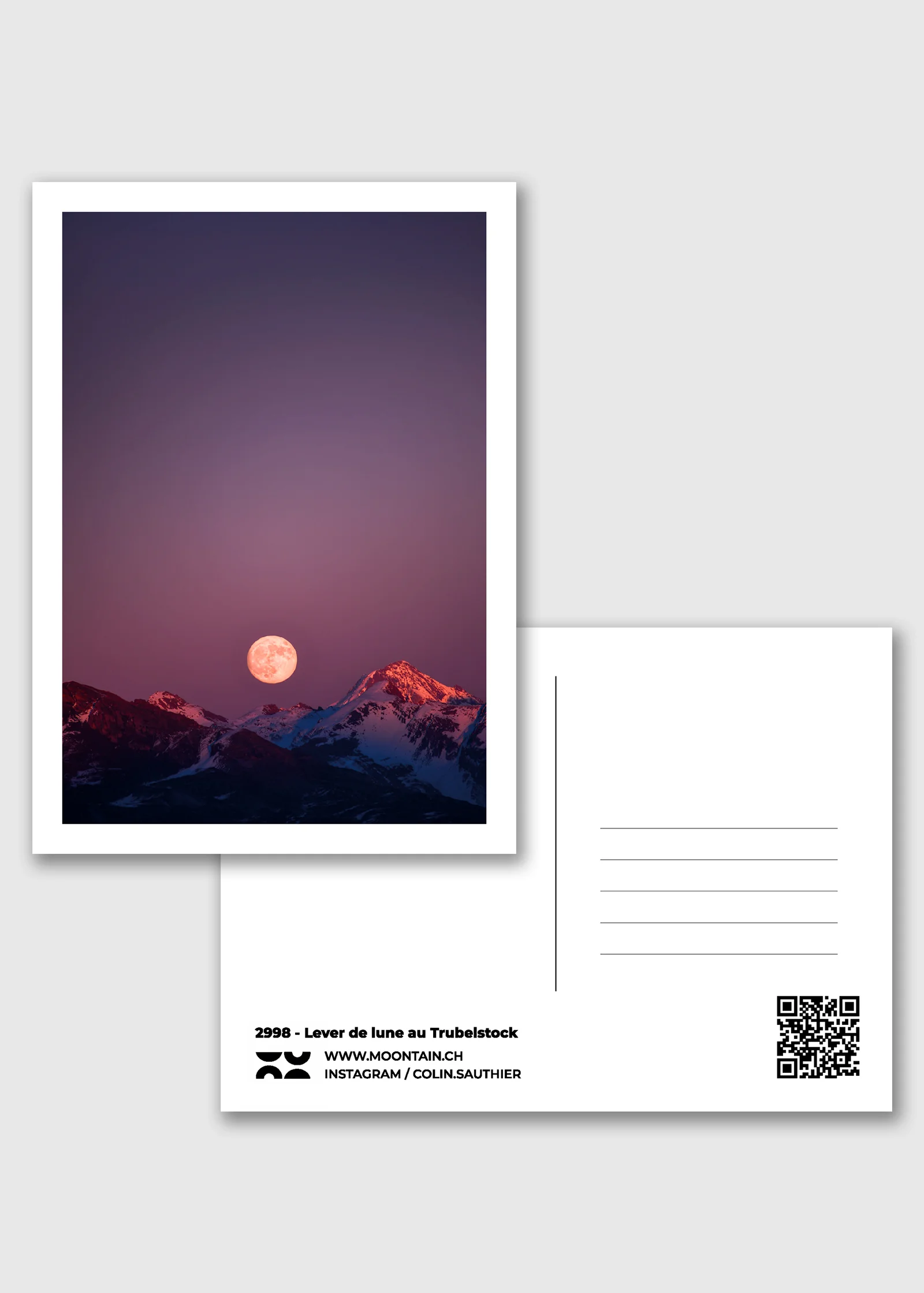 2998   Lever de lune au Trubelstock Collection