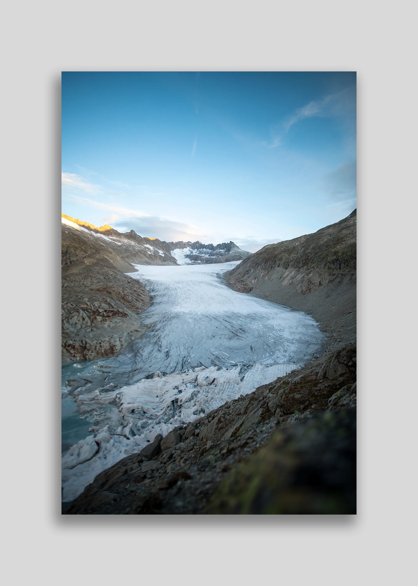 2776 - Glacier du Rhône - ALU DIBOND