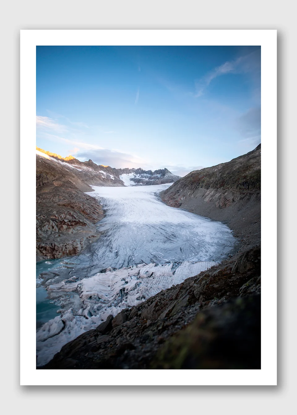 2776 Le Glacier du Rhône Recto