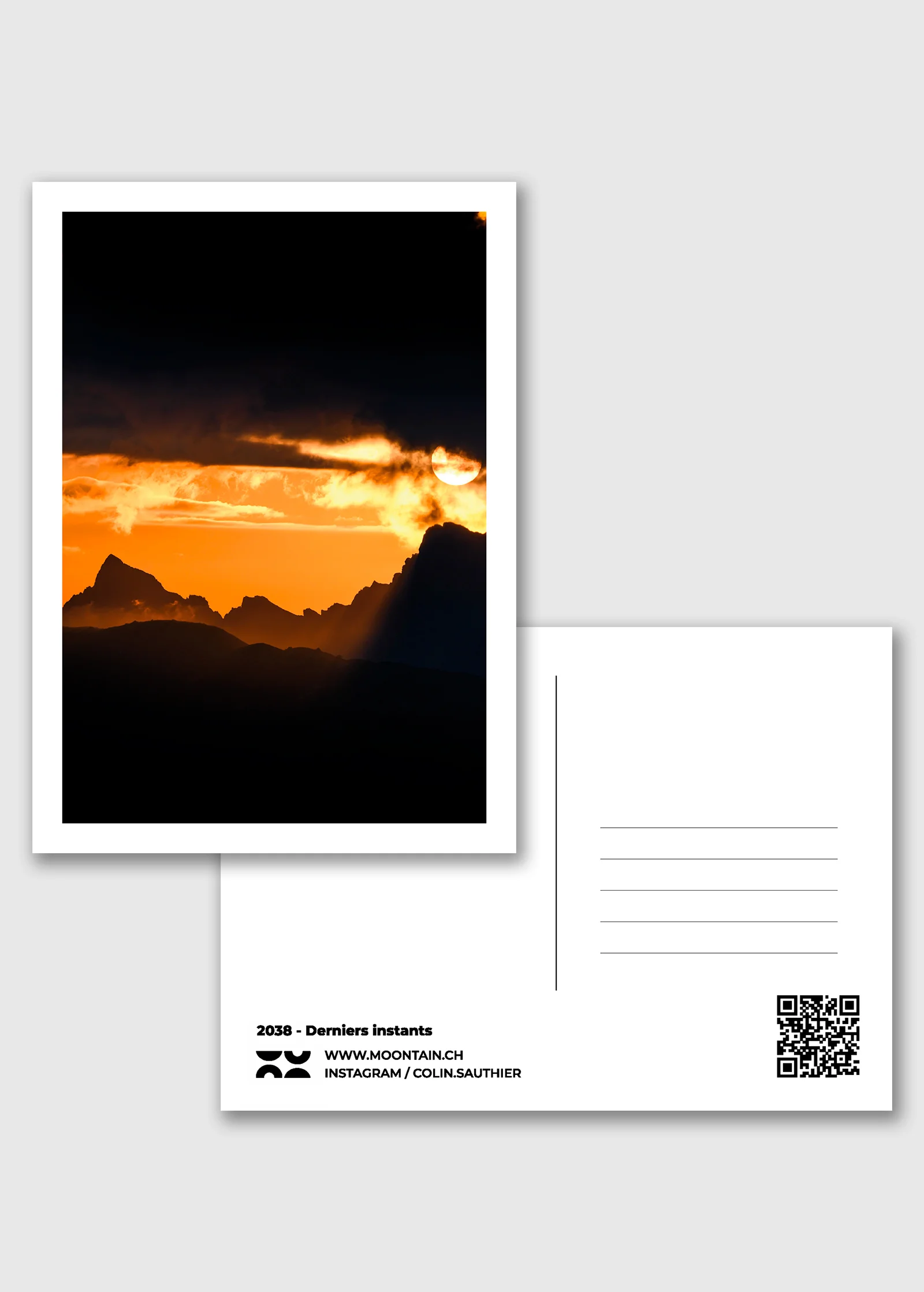 2048 - Pas de Cheville Carte postale