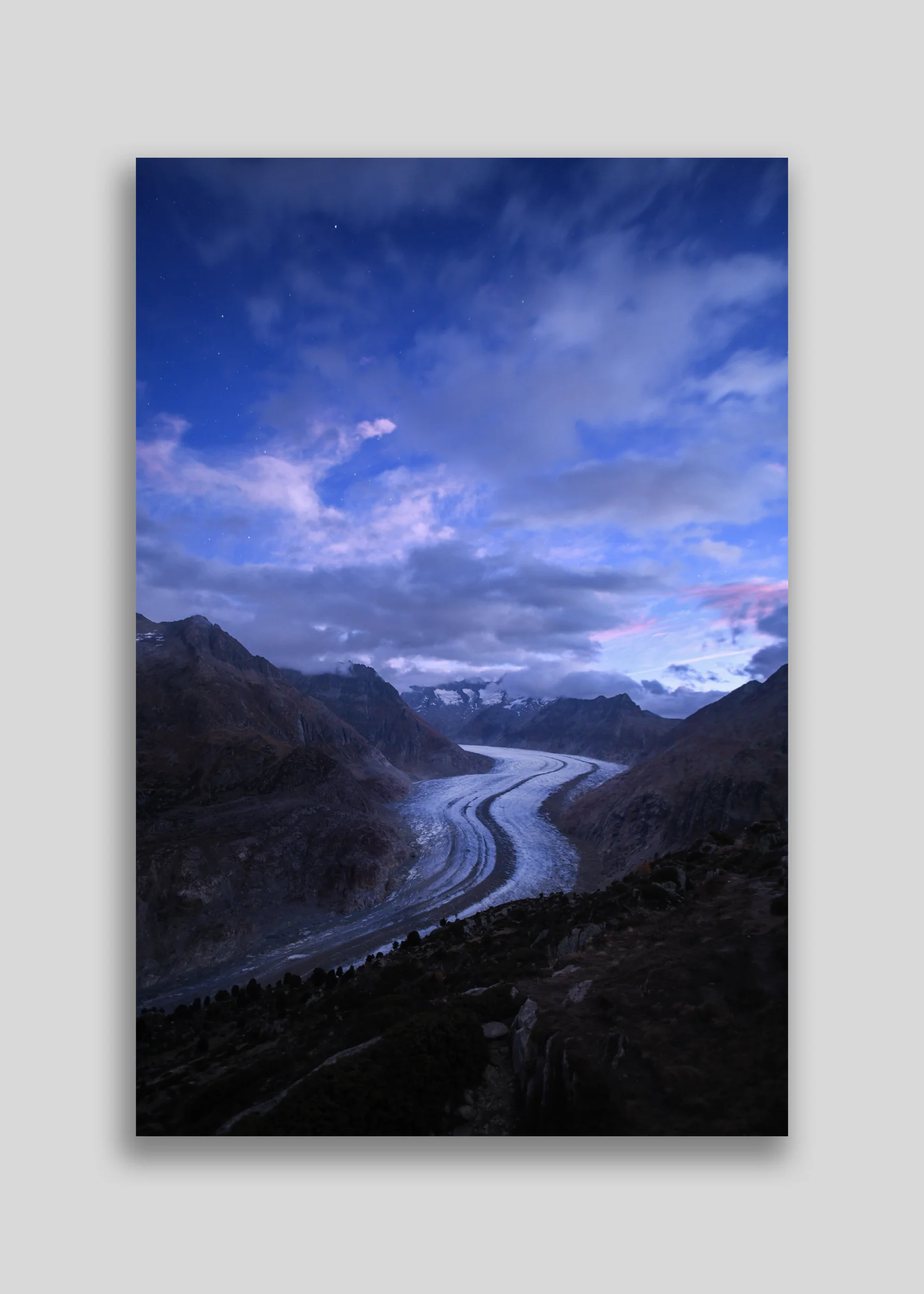 2642 - Glacier d'Aletsch - ALU DIBOND