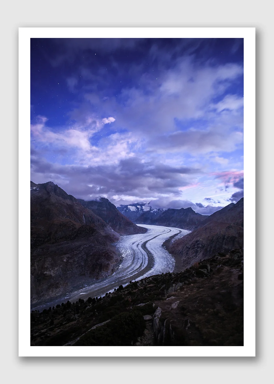 2642 - Glacier d'Aletsch - Recto